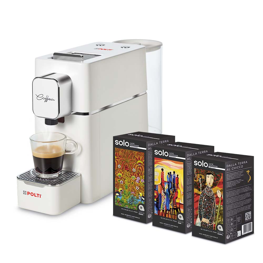 Polti Coffea S15 avec kit de 54 dosettes E.S.E. 